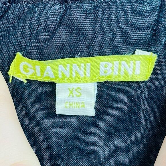 Gianni Bini Lillian Black Off Shoulder Jumpsuit - Picture 7 of 8